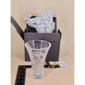 Waterford Archived Midsize Vase Diamond Pattern, Original box and Tissue paper